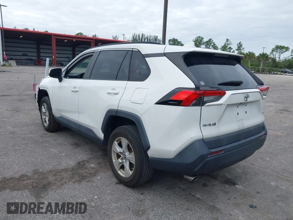 2019 Toyota RAV4 XLE with VIN 2T3W1RFV3KW054552, listed as a IAAI auction lot 40885219 with 40,695 mi miles and . Bid and sale history available at DreamBid. Image 3.