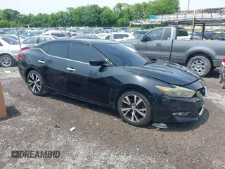 2017 Nissan Maxima S with VIN 1N4AA6AP7HC414344, listed as a IAAI auction lot 42436531 with 97,318 mi miles and . Bid and sale history available at DreamBid. Image 13.