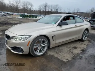 2014 BMW 4 Series 428i xDrive with VIN WBA3N9C57EF722190, listed as a Copart auction lot 45680865 with 55,255 mi miles and Salvage Title. Bid and sale history available at carsss.com. Image 1.