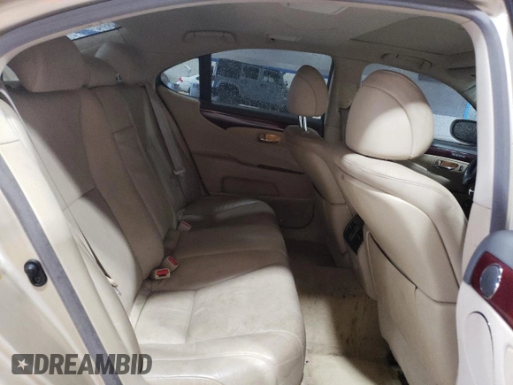 2007 Lexus LS 460 with VIN JTHBL46F175040148, listed as a Copart auction lot 50335035 with 181,107 mi miles and Salvage Title. Bid and sale history available at DreamBid. Image 11.