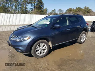 2014 Nissan Murano SV with VIN JN8AZ1MW5EW505054, listed as a Copart auction lot 46149135 with 0 mi miles and Salvage Title. Bid and sale history available at carsss.com. Image 1.