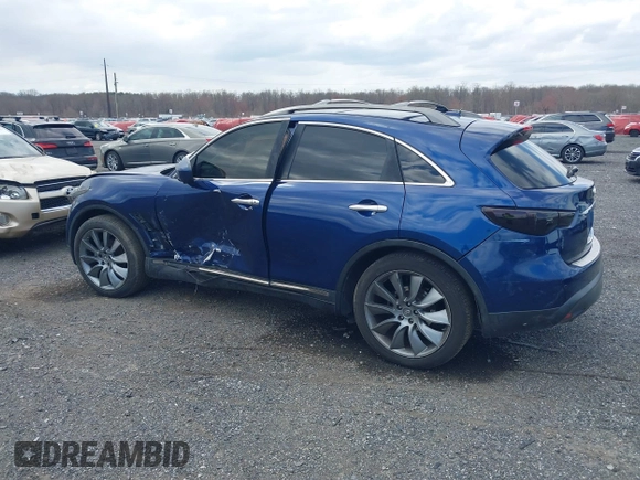 2012 Infiniti FX35 with VIN JN8AS1MW4CM151704, listed as a IAAI auction lot 41880455 with 140,751 mi miles. Bid and sale history available at carsss.com. Image 14.