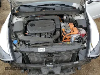 2022 Hyundai Sonata Hybrid Blue with VIN KMHL24JJ0NA037651, listed as a Copart auction lot 76569394 with 181,681 mi miles and Salvage Title. Bid and sale history available at carsss.com. Image 11.