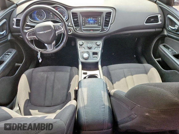 2015 Chrysler 200 Limited with VIN 1C3CCCAB8FN660082, listed as a Copart auction lot 58860255 with 145,603 mi miles and Salvage title. Bid and sale history available at DreamBid. Image 8.