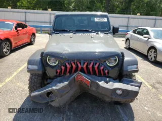 2020 Jeep Wrangler Unlimited Sport with VIN 1C4HJXDM8LW285439, listed as a Copart auction lot 55920754 with 53,509 mi miles and . Bid and sale history available at DreamBid. Image 5.