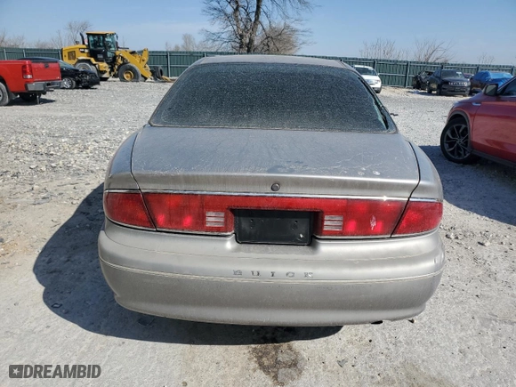 1999 Buick Century Limited with VIN 2G4WY52MXX1495348, listed as a Copart auction lot 48747695 with 0 miles and Salvage Title. Bid and sale history available at carsss.com. Image 6.