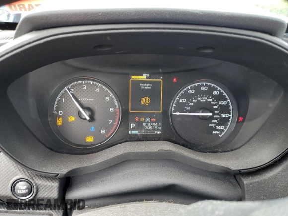 2021 Subaru Forester с VIN JF2SKADC8MH486711, выставлен на аукционе Copart как лот 57179915 с пробегом 70 515 миль миль и Списание • Salvage title. История ставок и продаж доступна на DreamBid. Изображение 9.