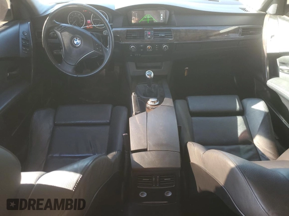 2005 BMW 5 Series 545i with VIN WBANB33595B088676, listed as a Copart auction lot 45929425 with 121,897 mi miles and Clean Title. Bid and sale history available at carsss.com. Image 8.