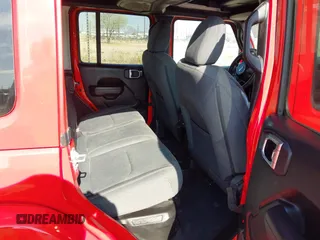 2024 Jeep Wrangler Sport S with VIN 1C4RJXN64RW141013, listed as a IAAI auction lot 42806441 with 5,893 mi miles and . Bid and sale history available at DreamBid. Image 8.