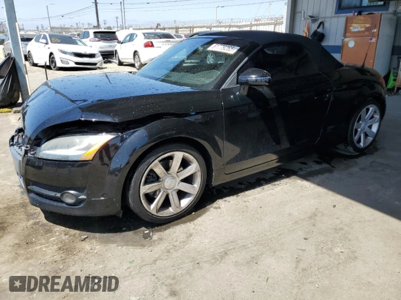 2008 Audi TT 2.0T with VIN TRUMF38J481034405, listed as a Copart auction lot 61779265 with 104,271 mi miles and Salvage title. Bid and sale history available at DreamBid. Image 1.