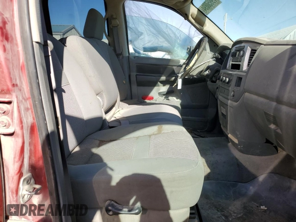 2007 Dodge Ram 2500 SLT with VIN 3D7KS28A27G818031, listed as a Copart auction lot 79950894 with 312,100 mi miles and Salvage Title. Bid and sale history available at carsss.com. Image 7.