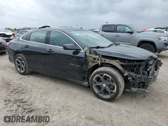 2022 Chevrolet Malibu LT with VIN 1G1ZD5ST2NF129628, listed as a Copart auction lot 51680035 with 65,294 mi miles and Salvage Title. Bid and sale history available at DreamBid. Image 4.