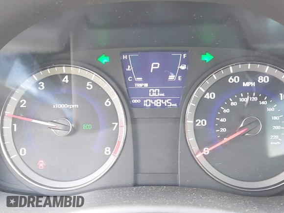 2012 Hyundai Accent SE with VIN KMHCU5AE1CU006231, listed as a IAAI auction lot 42263193 with 104,845 mi miles and . Bid and sale history available at DreamBid. Image 15.