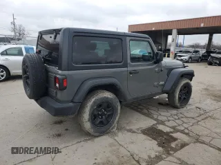 2018 Jeep Wrangler Sport S with VIN 1C4GJXAG0JW276564, listed as a Copart auction lot 85722374 with 58,049 mi miles and Salvage title. Bid and sale history available at DreamBid. Image 3.