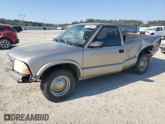 2001 GMC Sonoma SL with VIN 1GTCS14591K123515, listed as a Copart auction lot 67796064 with 313,545 mi miles and Salvage Title. Bid and sale history available at DreamBid. Image 1.