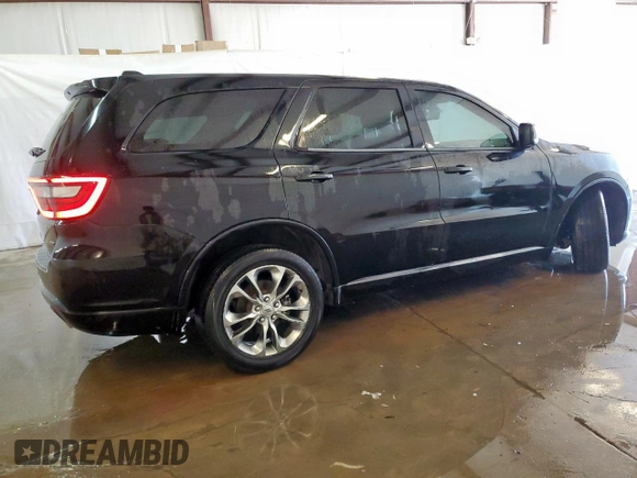2020 Dodge Durango GT Plus with VIN 1C4RDHDG5LC306986, listed as a Copart auction lot 57038445 with 96,472 mi miles and Clean title. Bid and sale history available at DreamBid. Image 3.