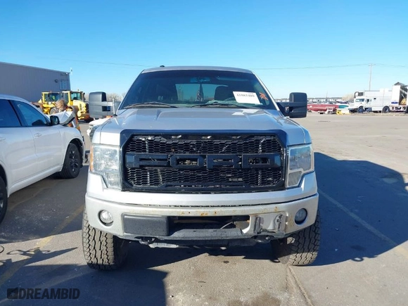 2010 Ford F-150 XL with VIN 1FTFW1EV5AFC55681, listed as a IAAI auction lot 41882489 with 217,764 mi miles. Bid and sale history available at carsss.com. Image 12.