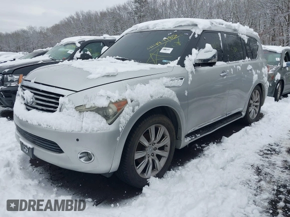 2011 Infiniti QX56 7-passenger with VIN JN8AZ2NF5B9504145, listed as a IAAI auction lot 41494485 with Not Provided miles and . Bid and sale history available at DreamBid. Image 16.