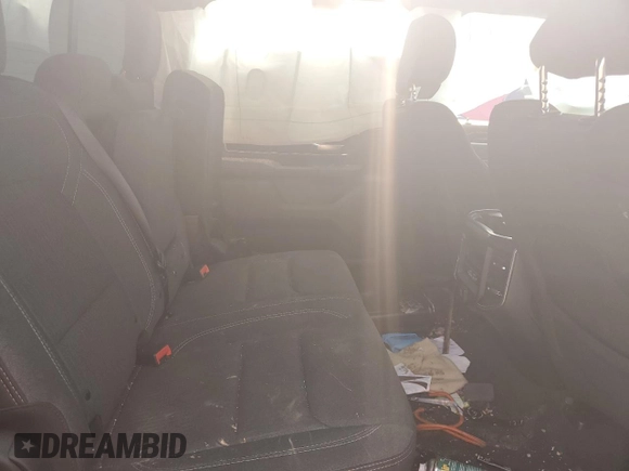 2019 Ram 1500 Big Horn with VIN 1C6SRFFT0KN870198, listed as a Copart auction lot 55661905 with 103,716 mi miles and Salvage title. Bid and sale history available at DreamBid. Image 10.