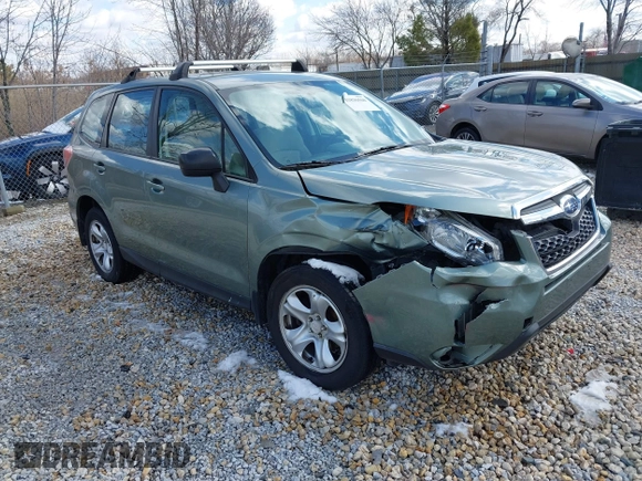 2014 Subaru Forester 2.5i with VIN JF2SJAAC0EG433483, listed as a IAAI auction lot 41836560 with 231,638 mi miles. Bid and sale history available at carsss.com. Image 1.