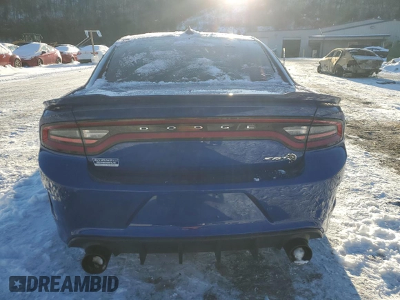 2019 Dodge Charger SRT Hellcat with VIN 2C3CDXL97KH561898, listed as a Copart auction lot 41762775 with Not Provided miles and Salvage Title. Bid and sale history available at DreamBid. Image 6.