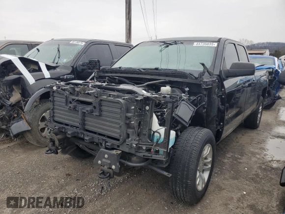 2019 Chevrolet Silverado 1500 Work Truck with VIN 2GCVKNEC4K1181790, listed as a Copart auction lot 44735035 with 108,584 mi miles and Salvage Title. Bid and sale history available at DreamBid. Image 1.