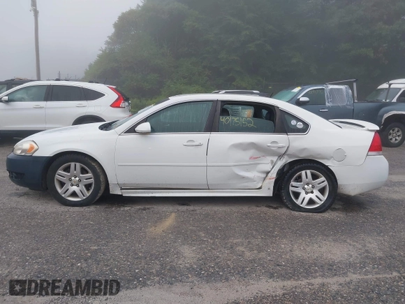 2011 Chevrolet Impala LT Fleet with VIN 2G1WG5EK1B1182403, listed as a IAAI auction lot 40175152 with 137,909 mi miles and . Bid and sale history available at DreamBid. Image 14.