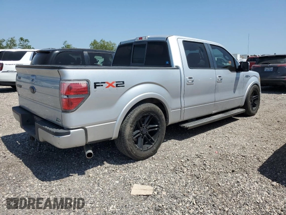 2010 Ford F-150 XL with VIN 1FTFW1CV0AKB46121, listed as a Copart auction lot 52794085 with 182,859 mi miles and Salvage Title. Bid and sale history available at carsss.com. Image 3.
