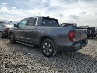2017 Honda Ridgeline RTL-E with VIN 5FPYK3F75HB025743, listed as a Copart auction lot 54791905 with 163,055 mi miles and Salvage title. Bid and sale history available at DreamBid. Image 2.