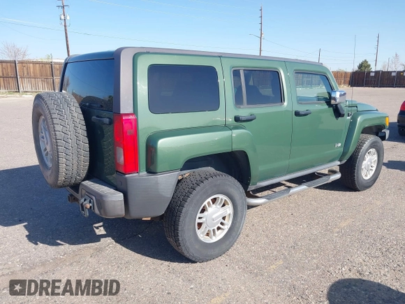 2006 Hummer H3 with VIN 5GTDN136968220023, listed as a IAAI auction lot 42013950 with 164,924 mi miles. Bid and sale history available at carsss.com. Image 4.