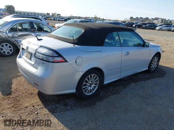 2008 Saab 9-3 with VIN YS3FB79Y886005793, listed as a IAAI auction lot 41964964 with 108,247 mi miles. Bid and sale history available at carsss.com. Image 4.