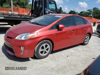 2013 Toyota Prius One z VIN JTDKN3DU7D5638408, wystawiony jako Copart lot #57054495 z przebiegiem 204 835 mil mil oraz Czysty tytuł • Clean title. Historia ofert i sprzedaży dostępna na DreamBid. Obrazek 1.