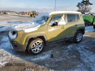 2015 Jeep Renegade Latitude z VIN ZACCJBBT7FPB81727, wystawiony jako Copart lot #45209815 z przebiegiem 208 313 mil mil oraz Czysty tytuł • Clean title. Historia ofert i sprzedaży dostępna na DreamBid. Obrazek 1.