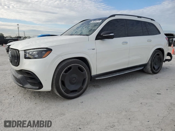 2022 Mercedes-Benz GLS 63 AMG with VIN 4JGFF8KE5NA790389, listed as a Copart auction lot 88258175 with 37,672 mi miles and Salvage Title. Bid and sale history available at DreamBid. Image 1.