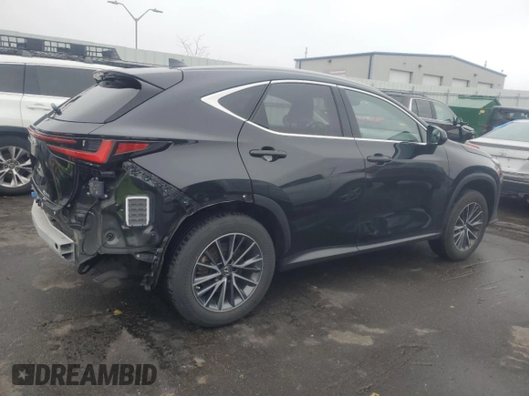 2022 Lexus NX with VIN JTJAKCEZ2N5002492, listed as a Copart auction lot 50083094 with 29,746 mi miles. Bid and sale history available at carsss.com. Image 3.