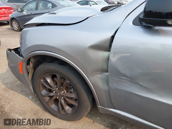 2021 Dodge Durango GT Plus with VIN 1C4RDJDG5MC751382, listed as a IAAI auction lot 42386441 with 36,941 mi miles and . Bid and sale history available at DreamBid. Image 18.