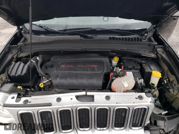 2015 Jeep Renegade Limited with VIN ZACCJADT1FPB46446, listed as a Copart auction lot 52746485 with 93,378 mi miles and Salvage Title. Bid and sale history available at DreamBid. Image 12.