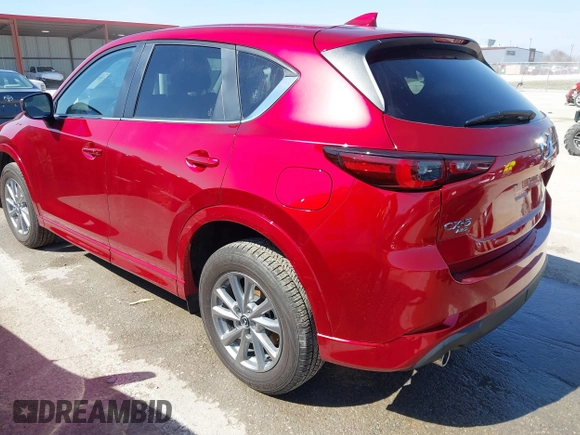 2024 Mazda CX-5 2.5 S Preferred Package with VIN JM3KFBCLXR0407918, listed as a IAAI auction lot 41708803 with 6,156 mi miles. Bid and sale history available at carsss.com. Image 3.