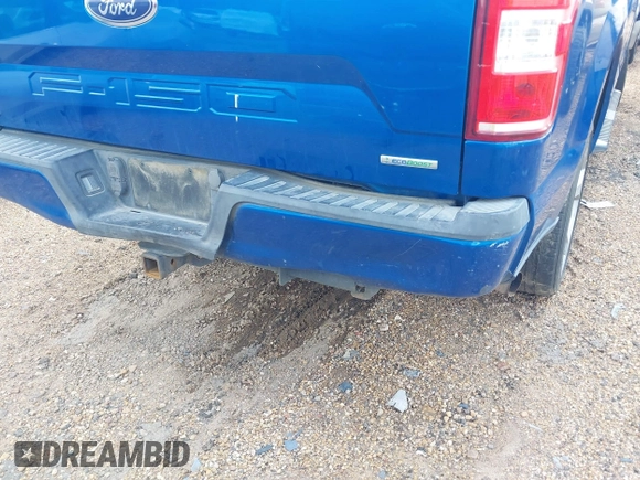 2018 Ford F-150 XL with VIN 1FTEW1EP6JFC92638, listed as a IAAI auction lot 41732128 with 161,007 mi miles. Bid and sale history available at carsss.com. Image 18.