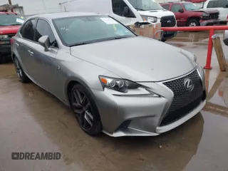 2015 Lexus IS with VIN JTHBF1D22F5055567, listed as a IAAI auction lot 41928372 with 175,725 mi miles. Bid and sale history available at carsss.com. Image 1.