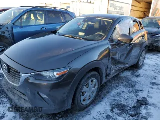 2018 Mazda CX-3 Sport with VIN JM1DKDB7XJ0311367, listed as a Copart auction lot 46154815 with 68,083 mi miles and Salvage Title. Bid and sale history available at DreamBid. Image 1.