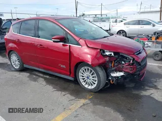 2013 Ford C-Max Energi SEL with VIN 1FADP5CU7DL542053, listed as a IAAI auction lot 41814423 with 178,170 mi miles. Bid and sale history available at carsss.com. Image 1.