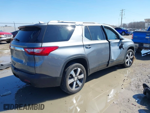 2018 Chevrolet Traverse LT Leather with VIN 1GNEVHKW3JJ263271, listed as a IAAI auction lot 41879774 with 108,843 mi miles. Bid and sale history available at carsss.com. Image 4.