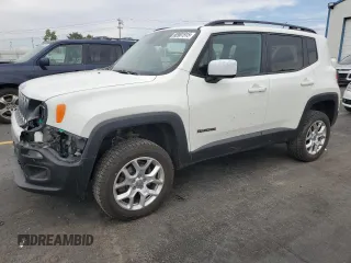 2017 Jeep Renegade Latitude with VIN ZACCJBBBXHPE61569, listed as a Copart auction lot 60901915 with 150,731 mi miles and Salvage title. Bid and sale history available at DreamBid. Image 1.