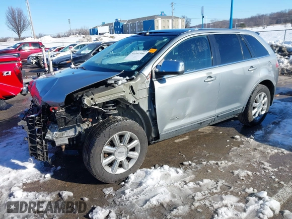2007 Lincoln MKX with VIN 2LMDU68C47BJ32761, listed as a IAAI auction lot 41341946 with 163,239 mi miles. Bid and sale history available at carsss.com. Image 19.