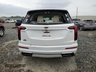 2022 Cadillac XT6 Premium Luxury with VIN 1GYKPCRS8NZ119020, listed as a Copart auction lot 80645524 with 29,173 mi miles and Salvage Title. Bid and sale history available at carsss.com. Image 6.