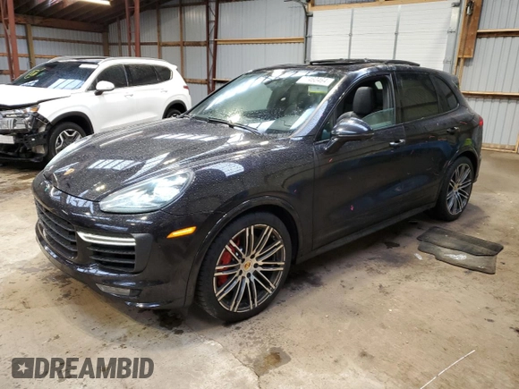 2017 Porsche Cayenne GTS with VIN WP1AD2A25HLA80201, listed as a Copart auction lot 77460464 with 185,501 mi miles and Clean title. Bid and sale history available at DreamBid. Image 1.