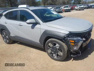 2025 Hyundai Kona SEL with VIN KM8HB3AB1SU209012, listed as a IAAI auction lot 41746177 with 13,444 mi miles. Bid and sale history available at carsss.com. Image 1.