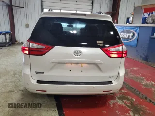 2017 Toyota Sienna XLE Auto Access Seat with VIN 5TDYZ3DC2HS855290, listed as a Copart auction lot 51605535 with 77,163 mi miles and Salvage Title. Bid and sale history available at carsss.com. Image 6.