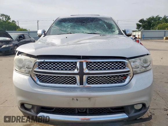 2012 Dodge Durango Citadel with VIN 1C4SDJET6CC240551, listed as a Copart auction lot 58664595 with 180,814 mi miles and Salvage title. Bid and sale history available at DreamBid. Image 5.